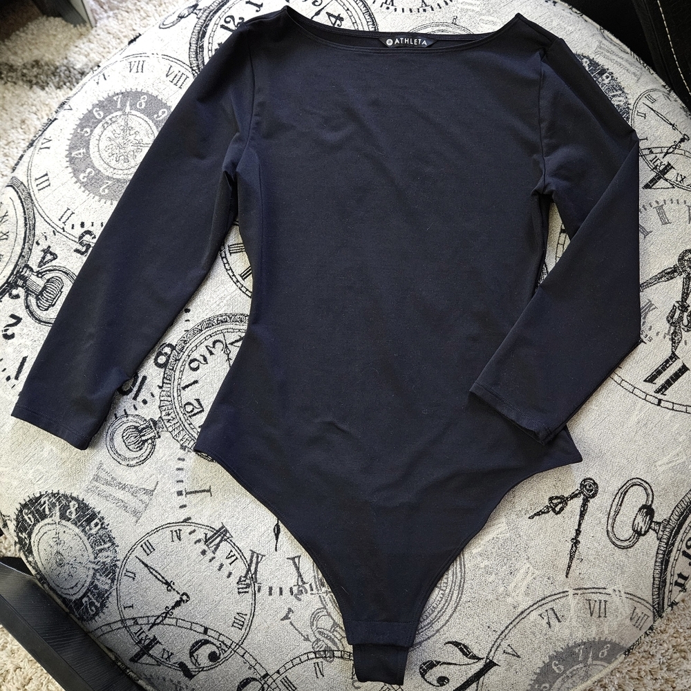 Athleta Midnight Black Bodysuit